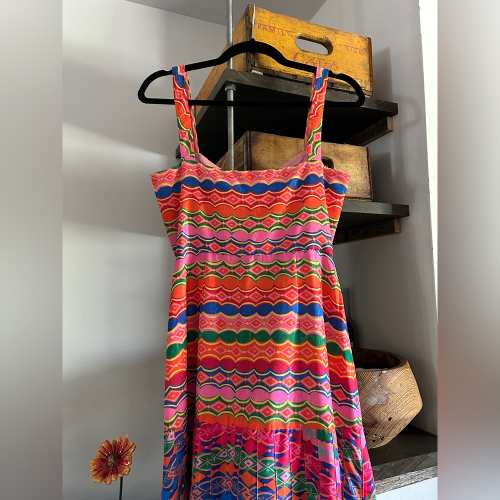 SALONI Karen Graphic Stripe-Printed Dress - Picture 9 of 14